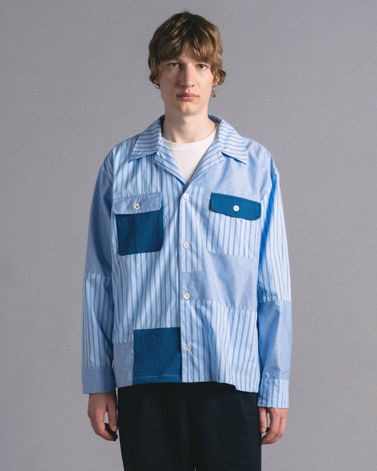 All Uprooted Shirt - Fine Stripes - Mixed Up