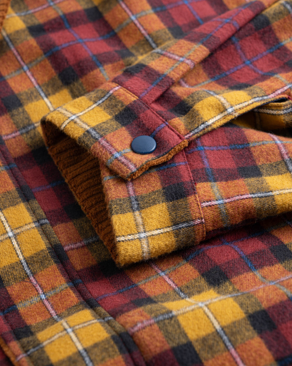 Distant Jacket - Check Twill - Yellowman