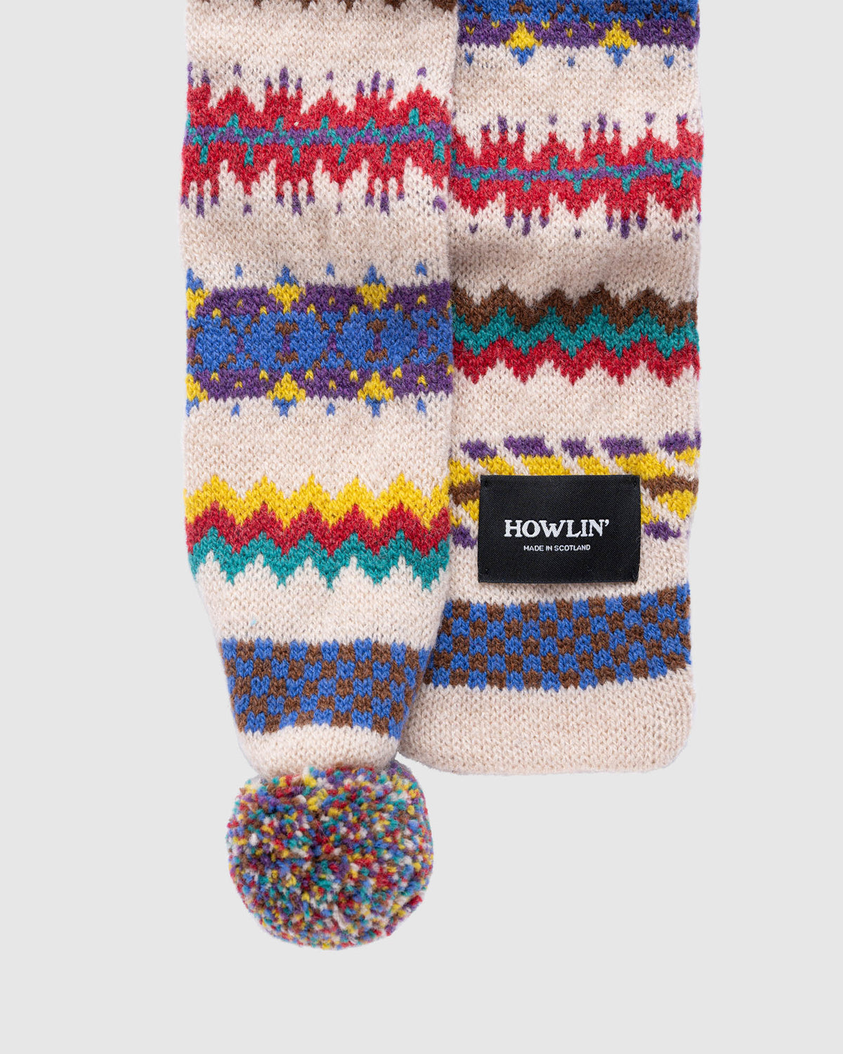 Small Woolen Wonder Scarf - Oatmilk