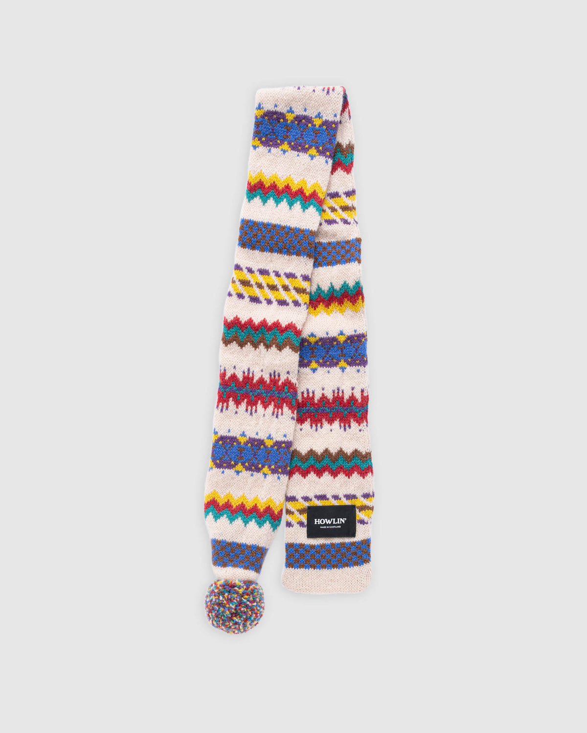 Small Woolen Wonder Scarf - Oatmilk