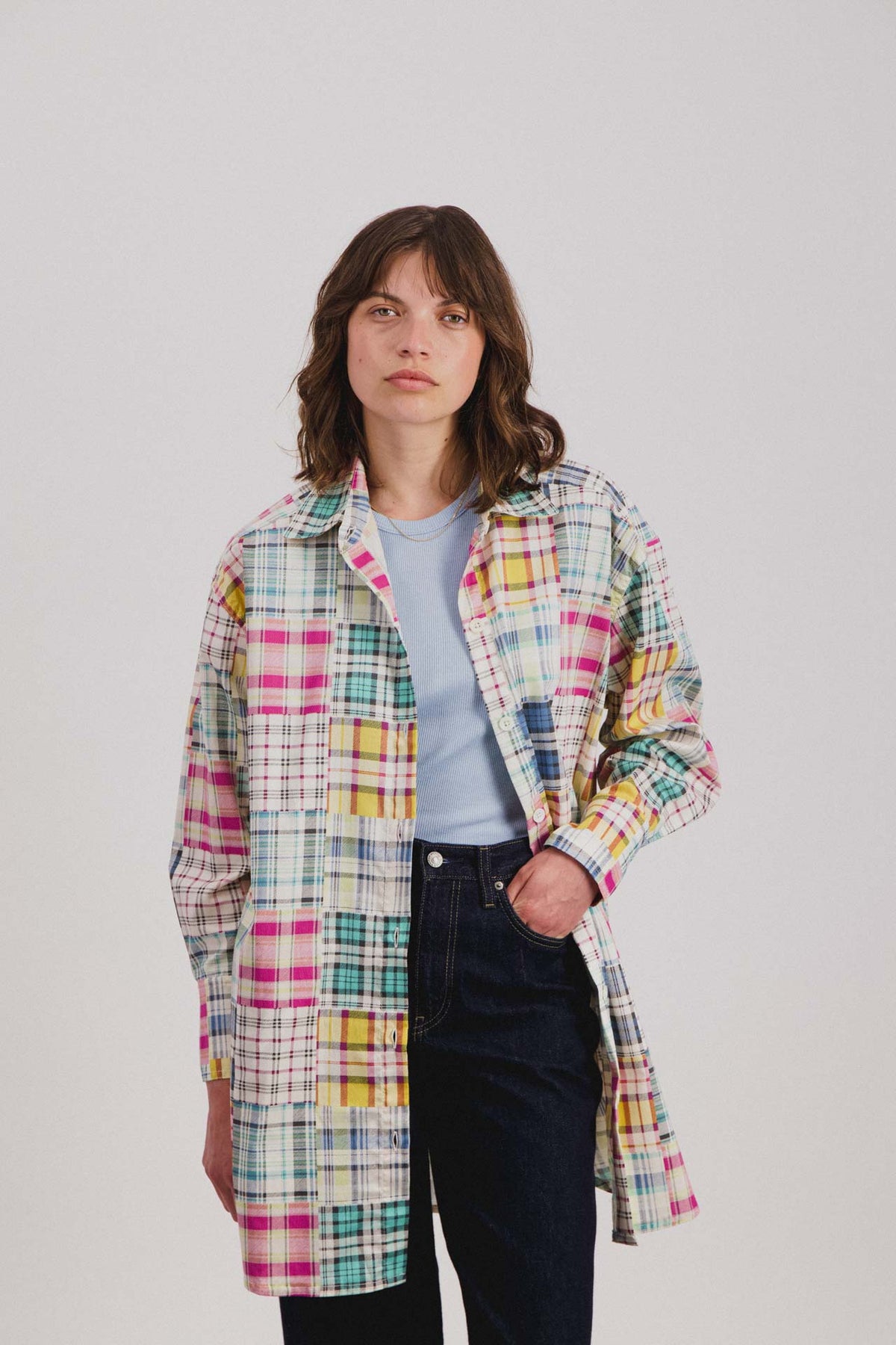 Big Lovely Shirt - Fantasy - Astro Madras Mix (Women)