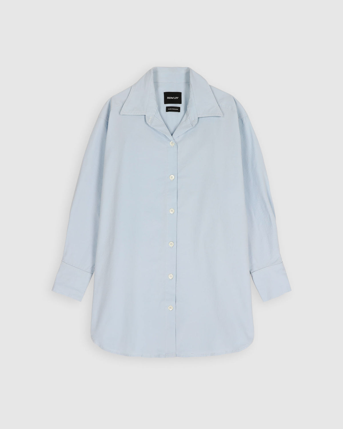 Big Lovely Shirt - Seersucker - Ice Blue (Women)