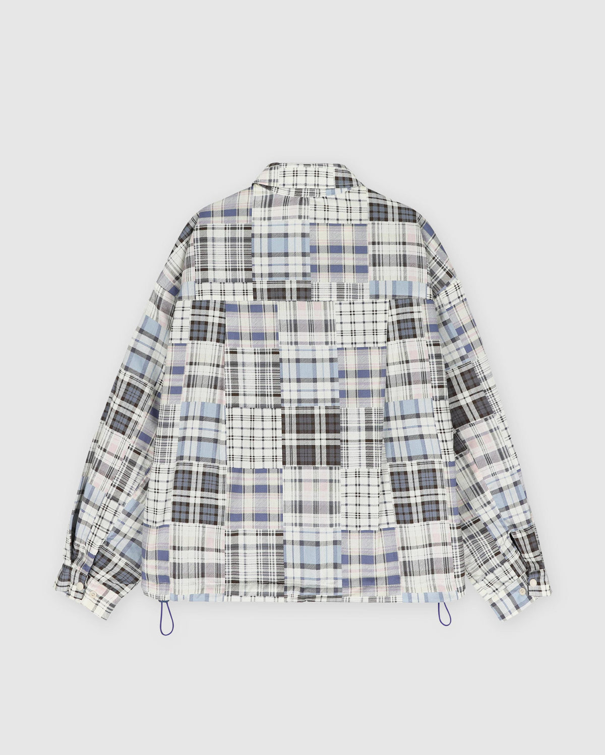 Boxy Swing Jacket For Women - Fantasy - Violet Madras Mix (Women)