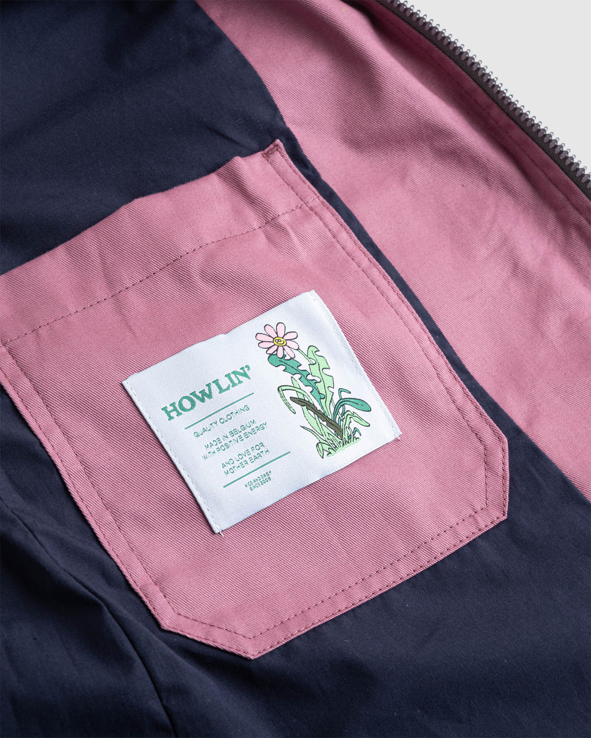 Boxy Moon Jacket - Twill - Dark Rose (Women)