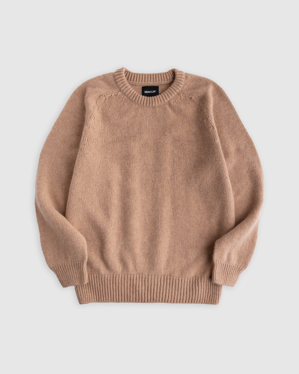 Boxy Space Knit - Camel
