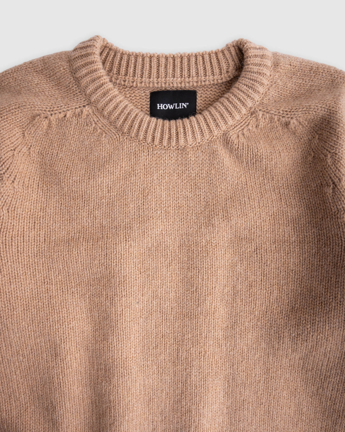 Boxy Space Knit - Camel