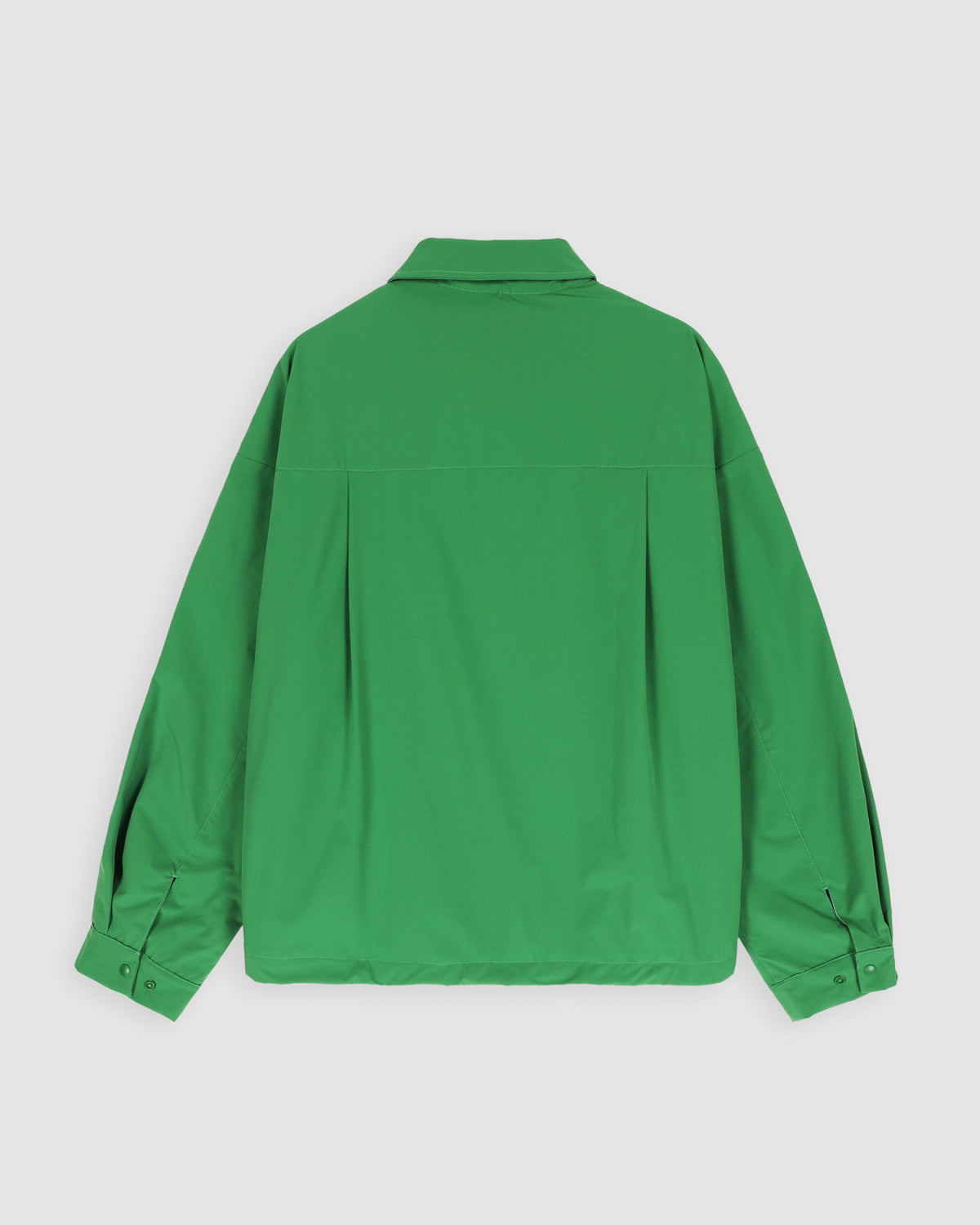 Boxy Swing Jacket - Eco Taffeta - Space Green