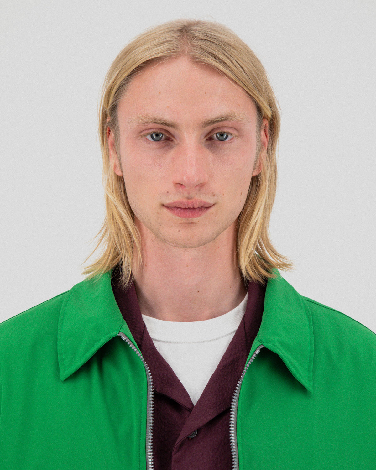 Boxy Swing Jacket - Eco Taffeta - Space Green