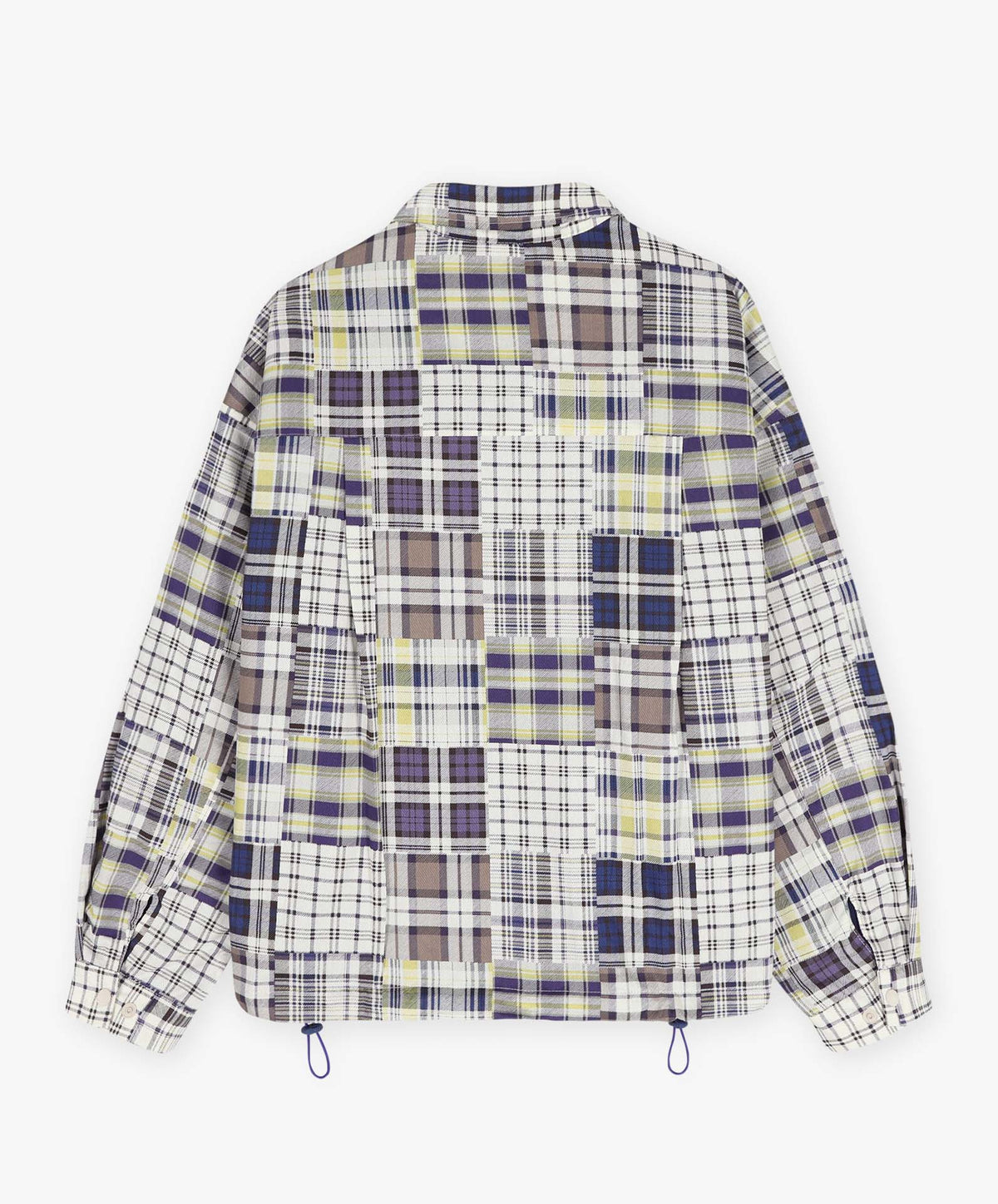 Boxy Swing Jacket - Fantasy - Blue Madras Mix