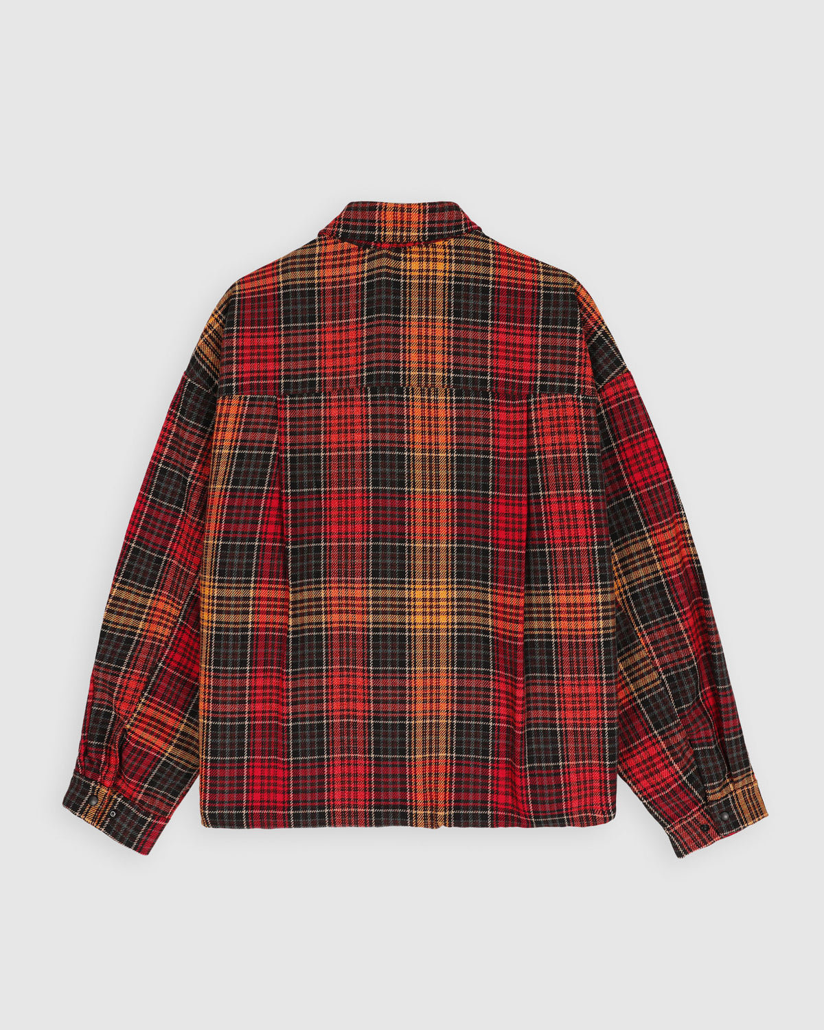 Boxy Swing Jacket - Japanese Twill Check - Spaced Up