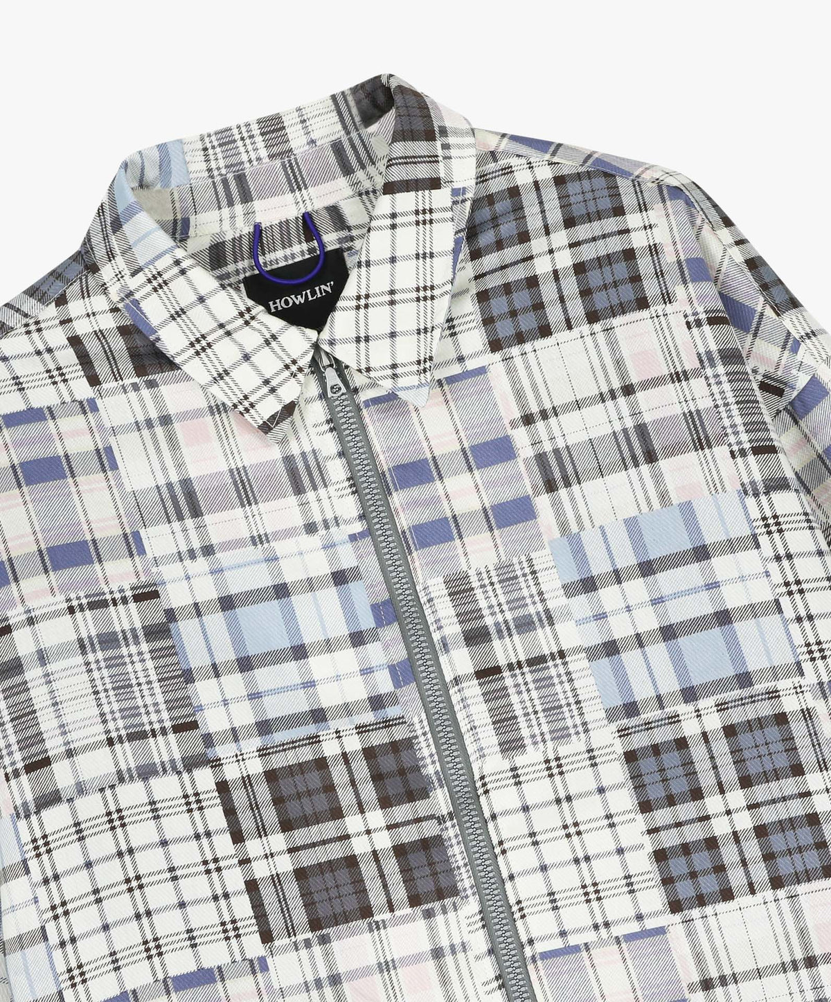 Boxy Swing Jacket For Women - Fantasy - Violet Madras Mix (Women)