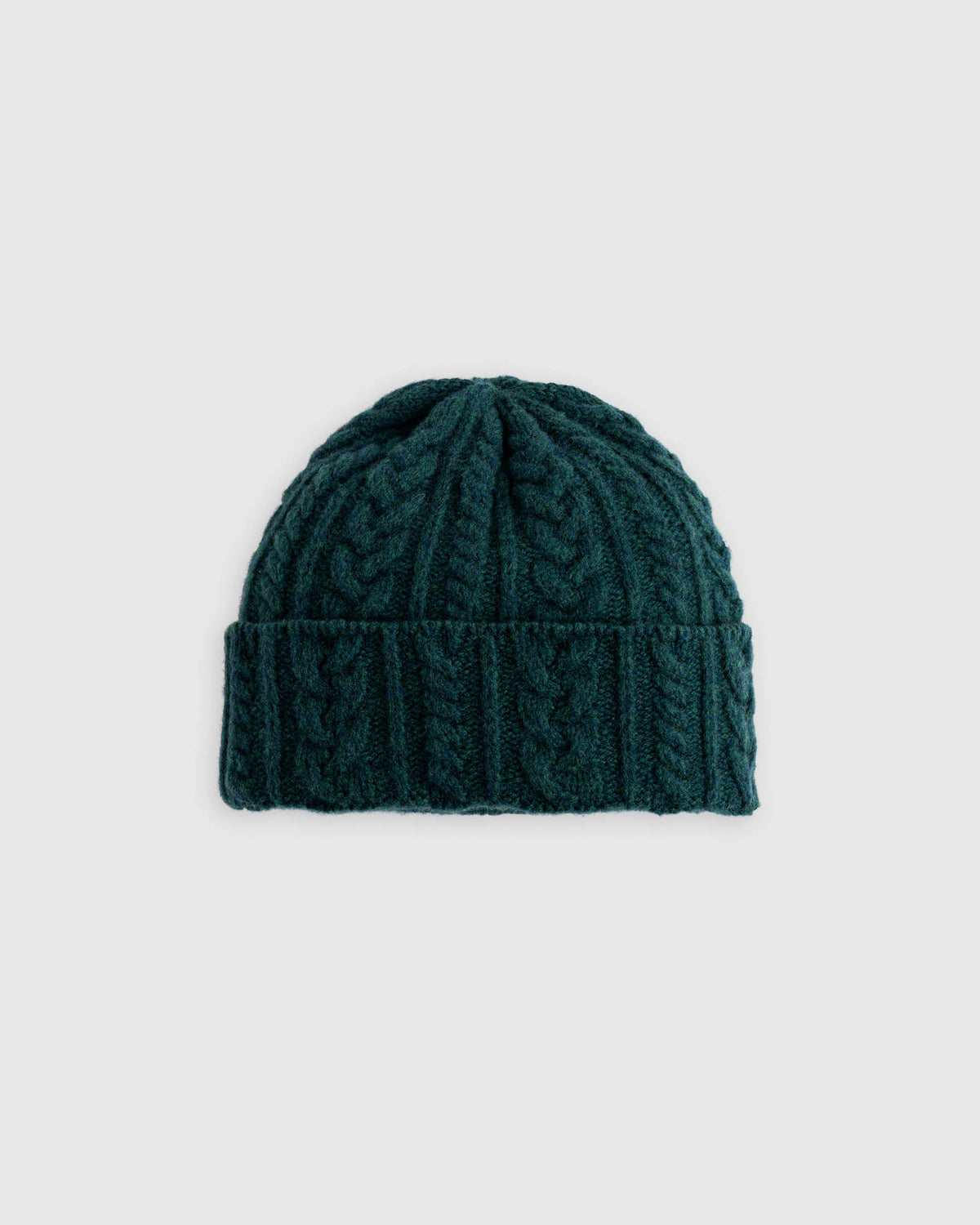 Cable Festival Hat - Forest