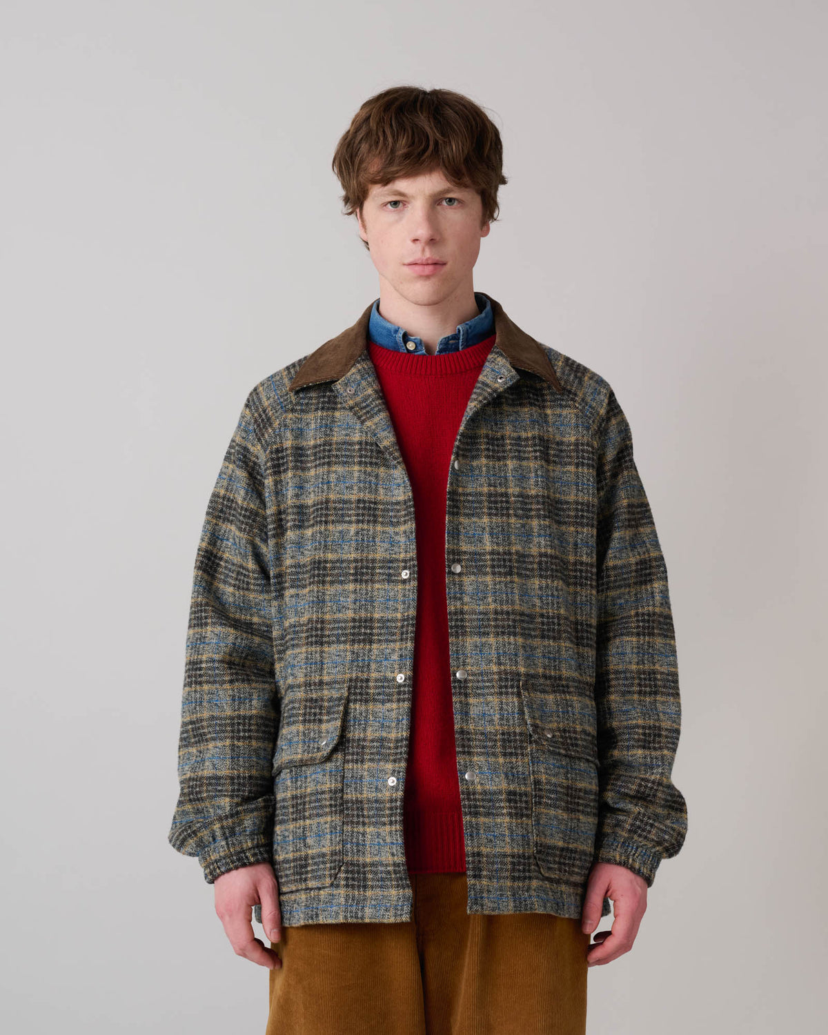 Coach Your Jacket - Check - Grey