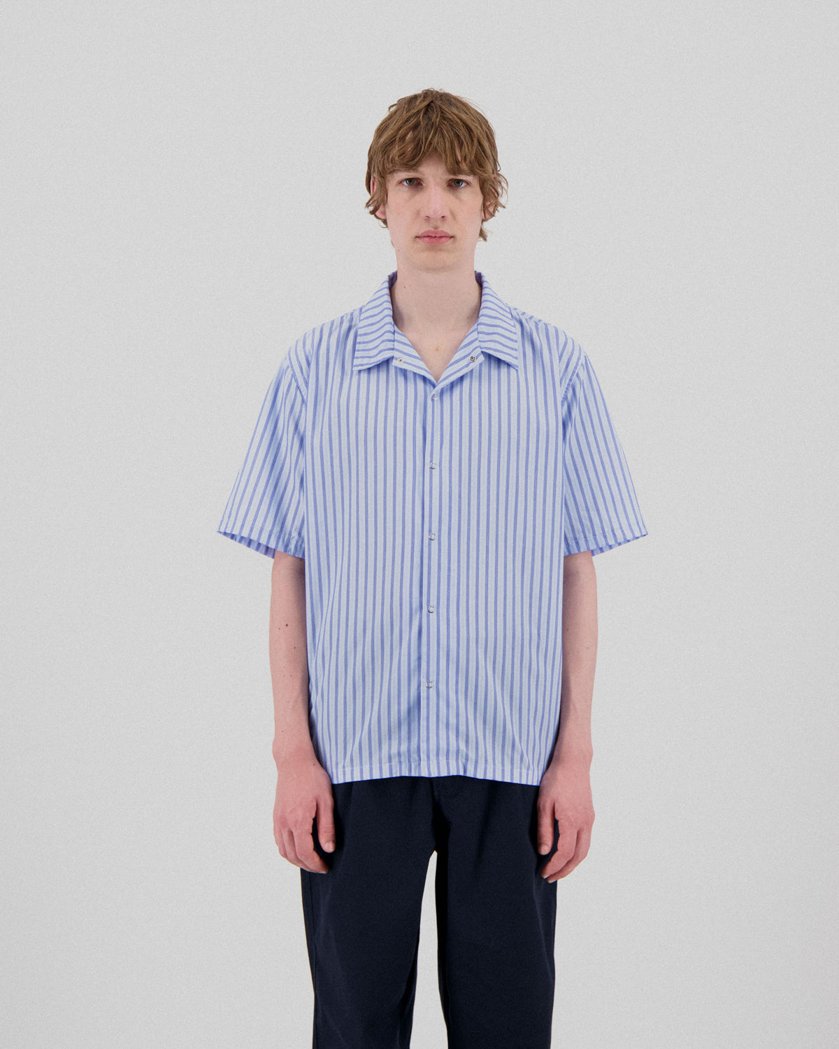 Cocktail D’Amore Shirt - Fine Stripes - Multi Blue