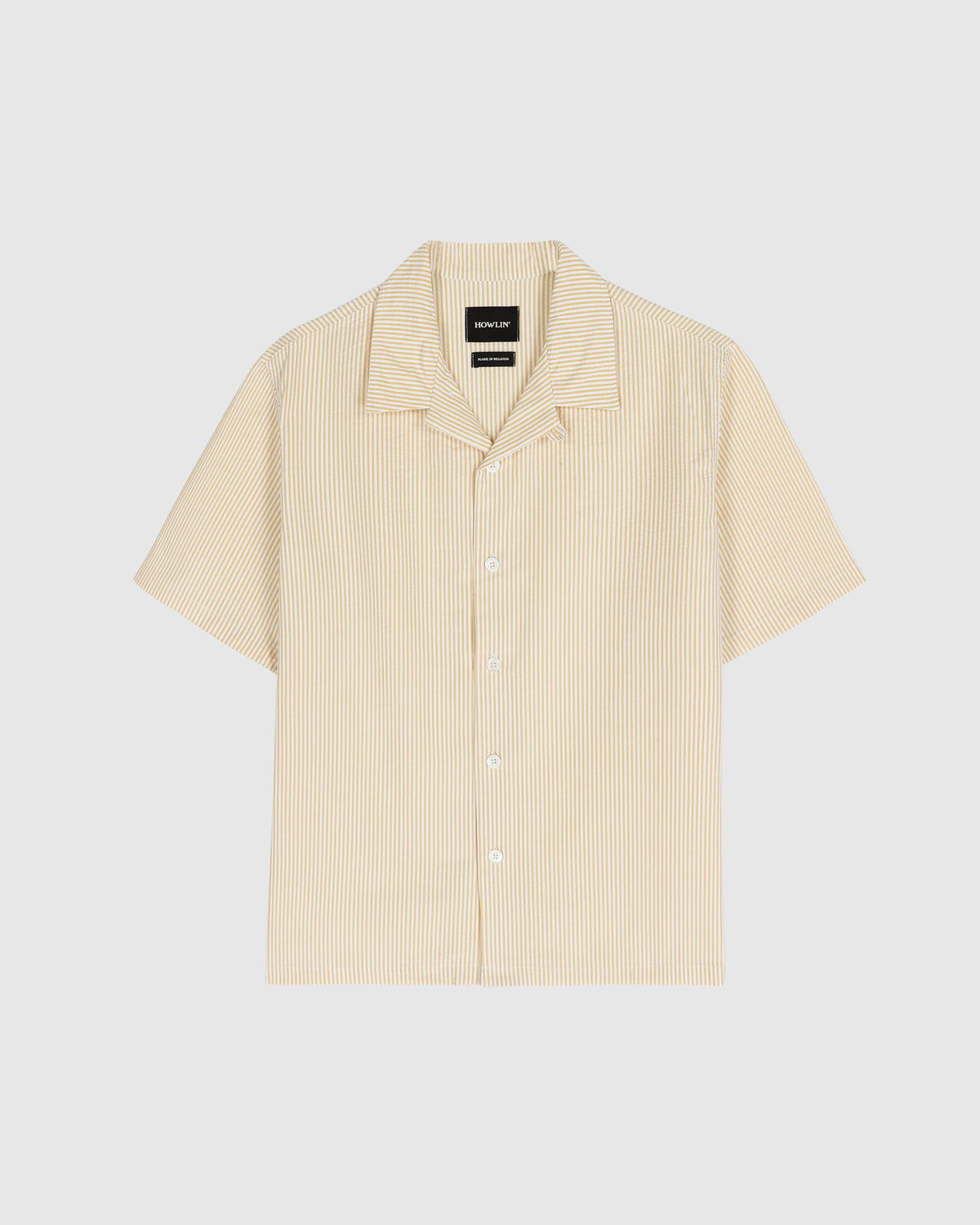 Cocktail D’Amore Shirt - Seersucker Stripes - Butter In The Sun