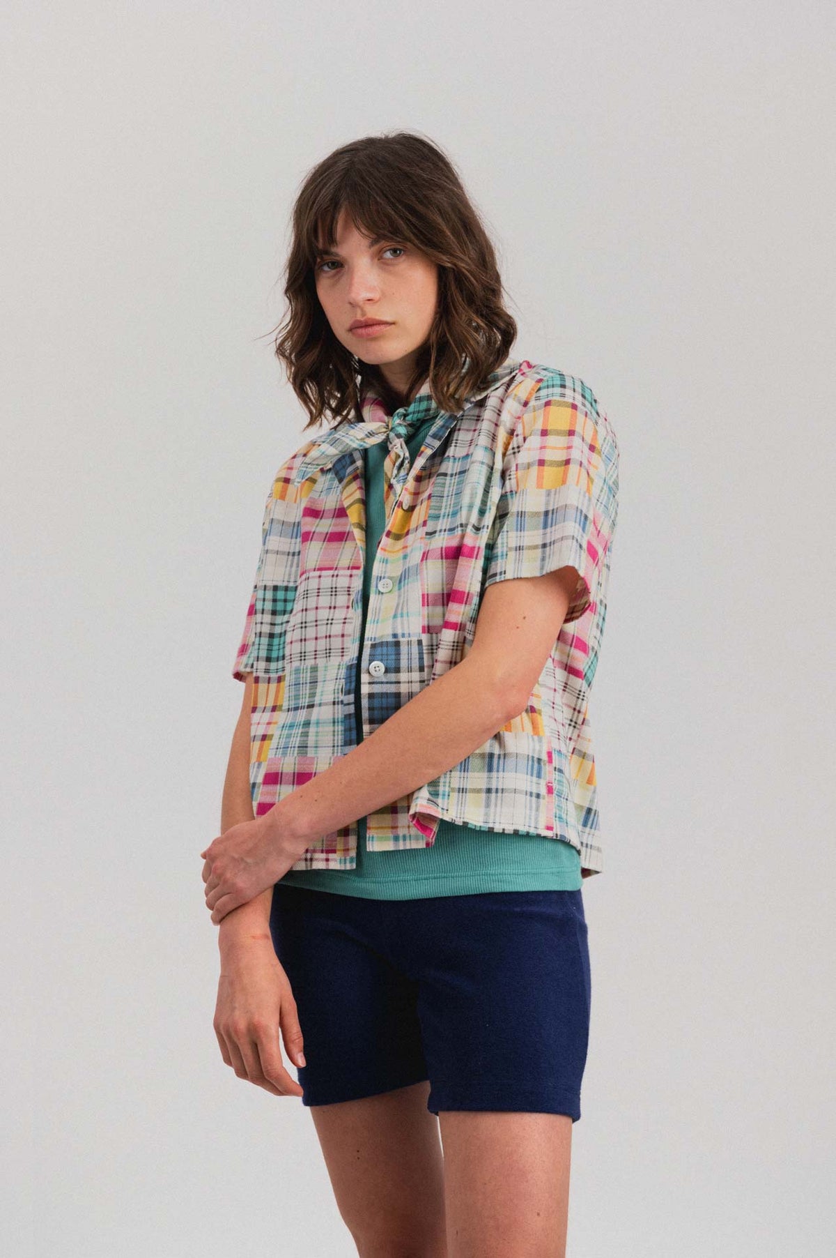 Cocktails For The Girls Shirt - Fantasy - Astro Madras Mix (Women)
