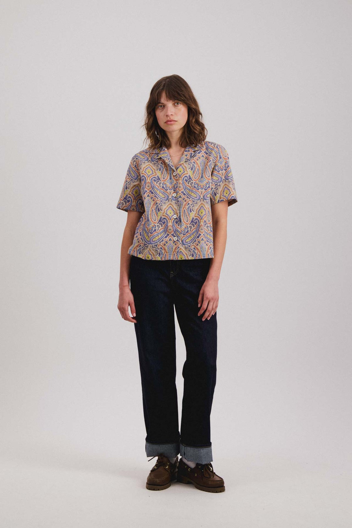 Cocktails For The Girls Shirt - Fantasy - Tropical Psych Paisley (Women)
