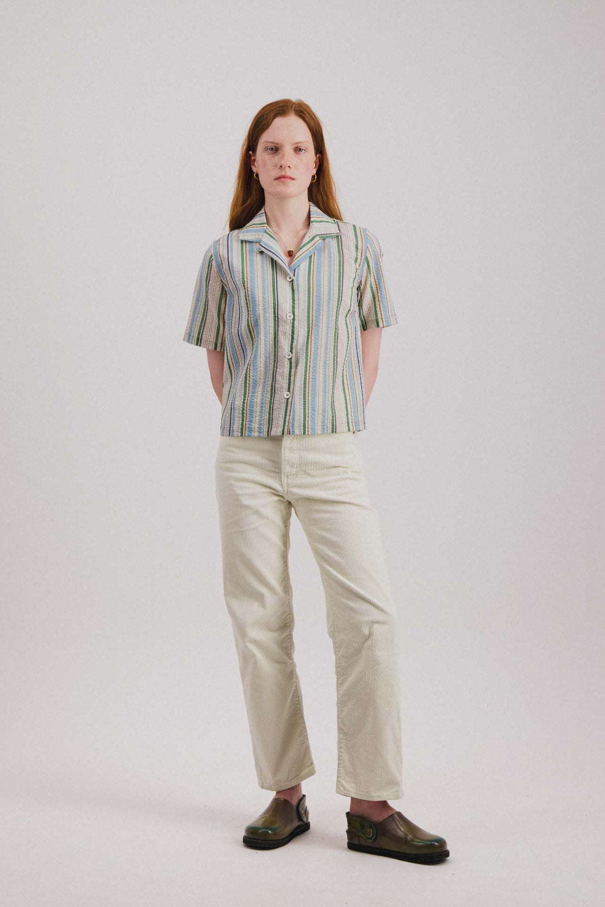 Cocktails For The Girls Shirt - Fantasy - Tropical Stripes (Women)