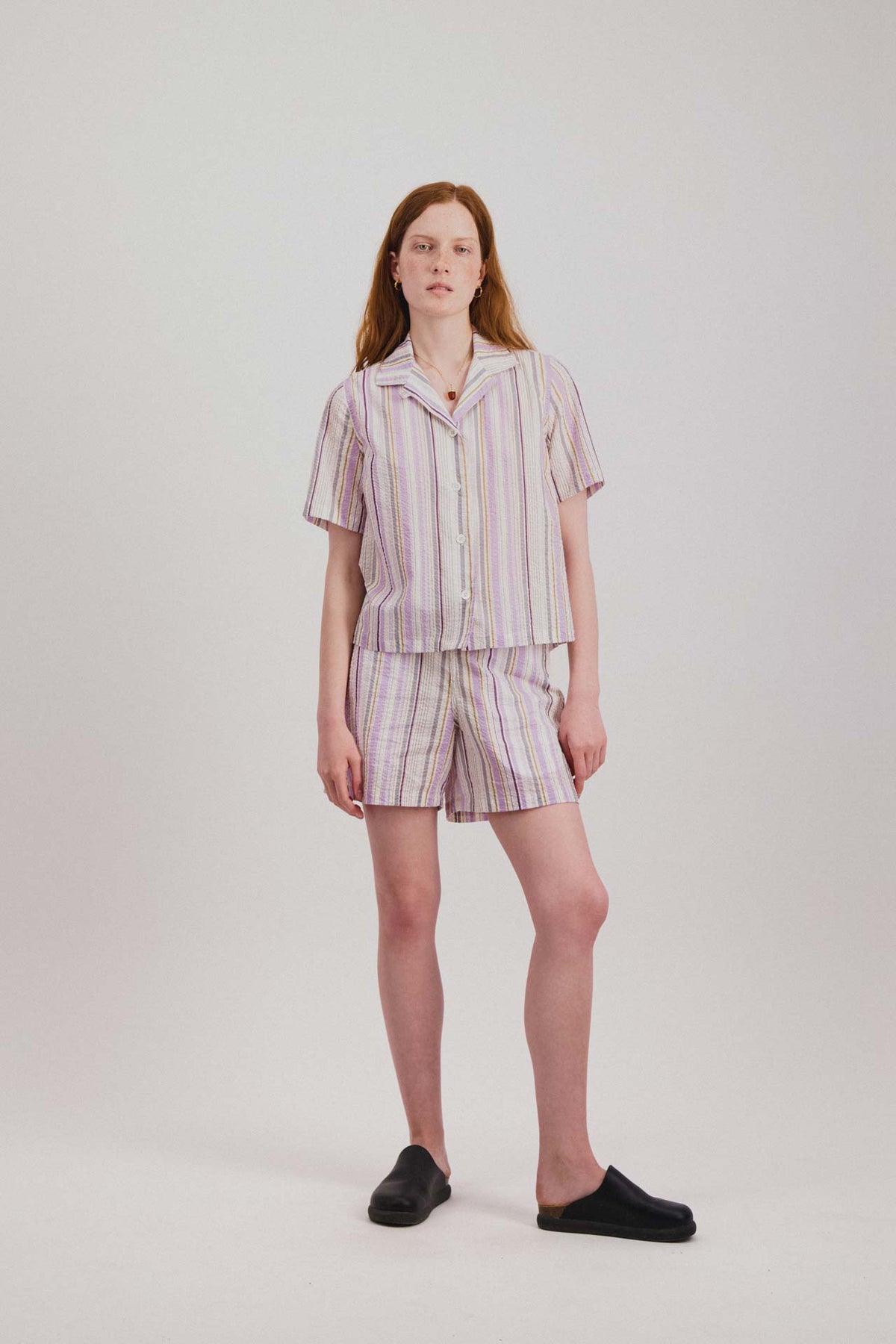 Cocktails For The Girls Shirt - Fantasy - Violet Stripes (Women)