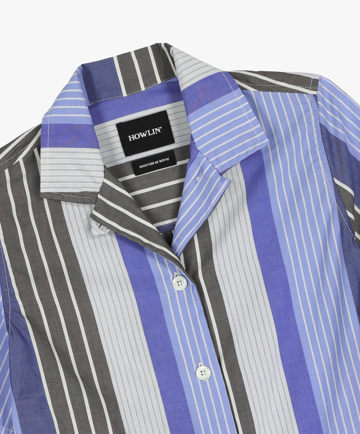 Cocktails For The Girls Please Shirt - Striped Poplin (Women)