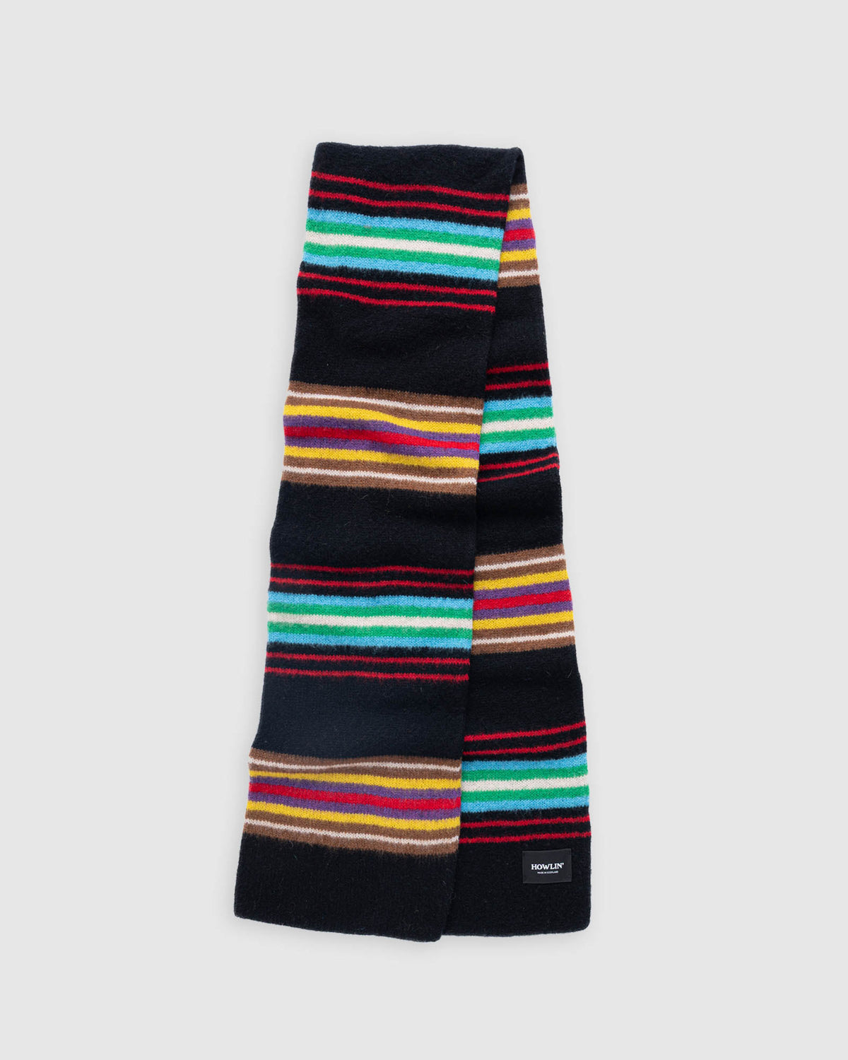 College Fun Scarf - Black