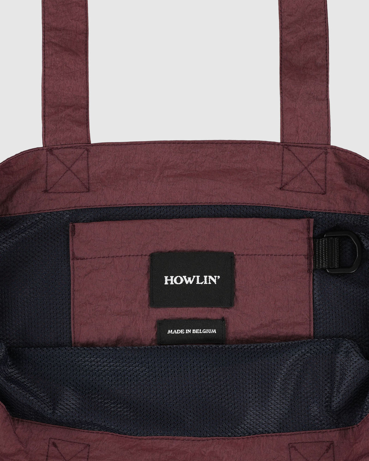 Cosmic Bag - Grungy Japanese Nylon Twill - Burgundy