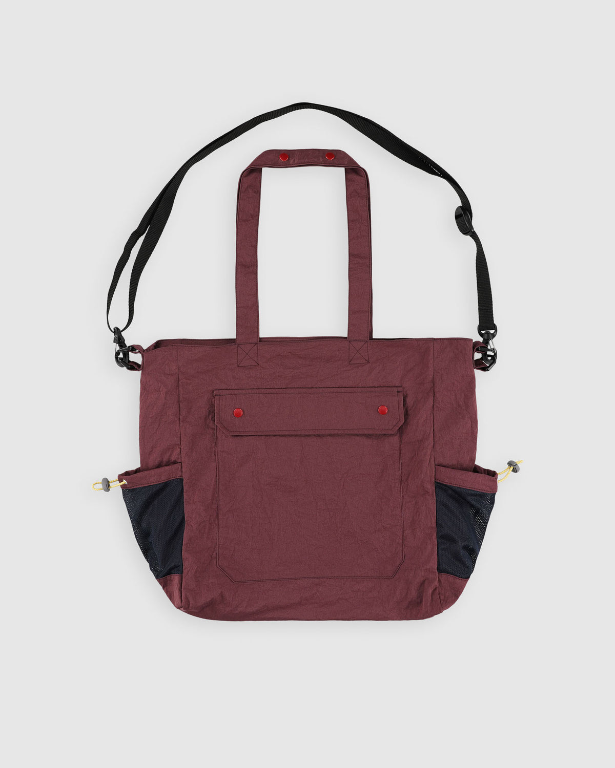 Cosmic Bag - Grungy Japanese Nylon Twill - Burgundy