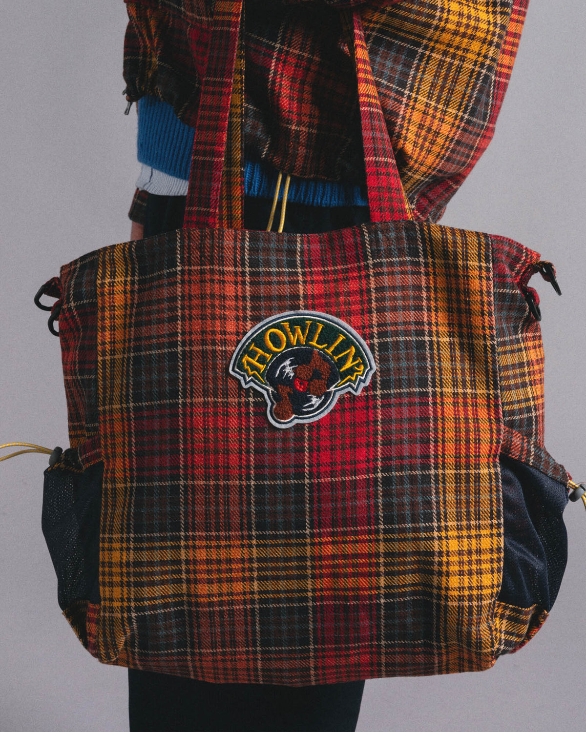Cosmic Bag - Japanese Twill Check - Spaced Up