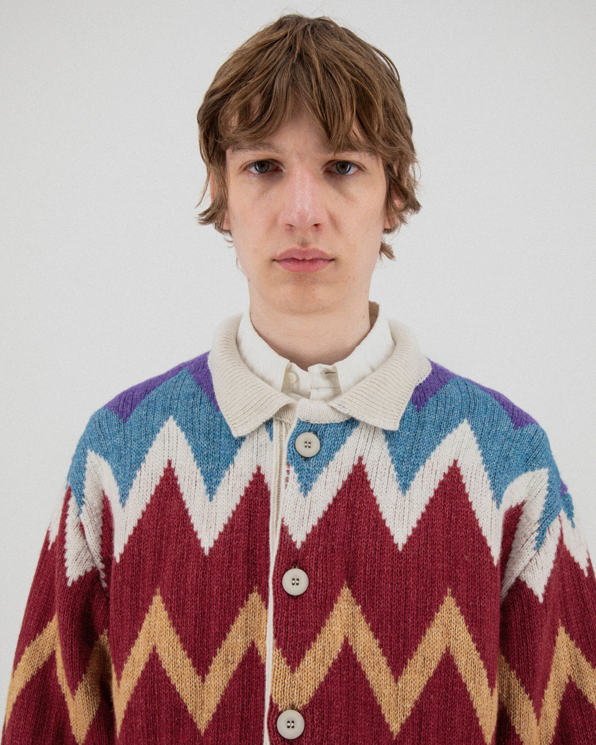 Dark Star Cardigan - Ecru Sand