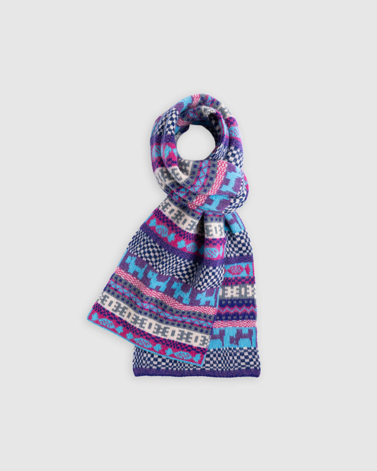 Dog And Candy Scarf - Space