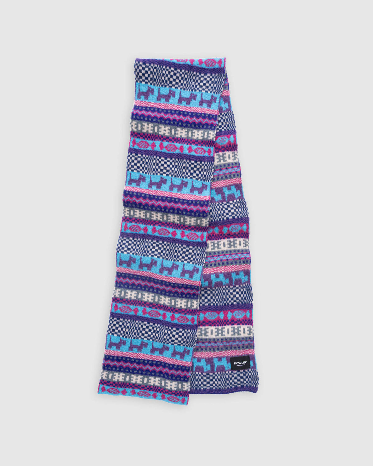 Dog And Candy Scarf - Space