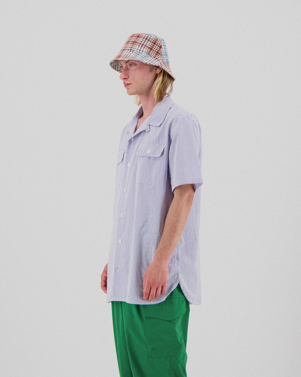 Dream On Dreamer Hat - Japanese Twill Check - Sand