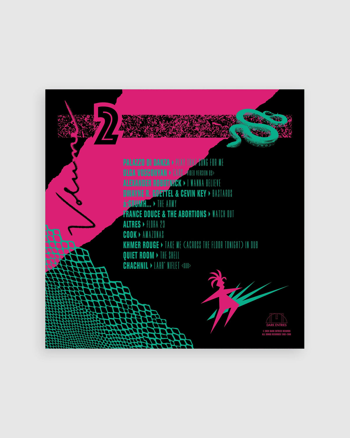 Dark Entries - Endangered Species Vol. 2 LP