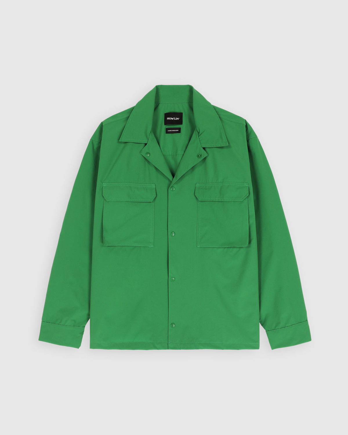 Hidden Shirt - Eco Taffeta - Space Green