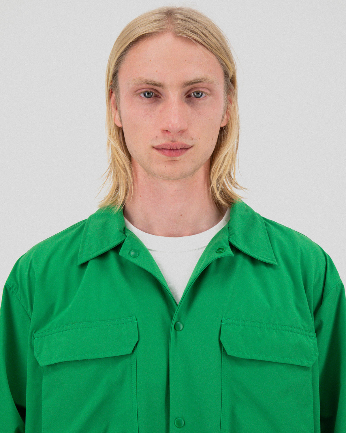 Hidden Shirt - Eco Taffeta - Space Green