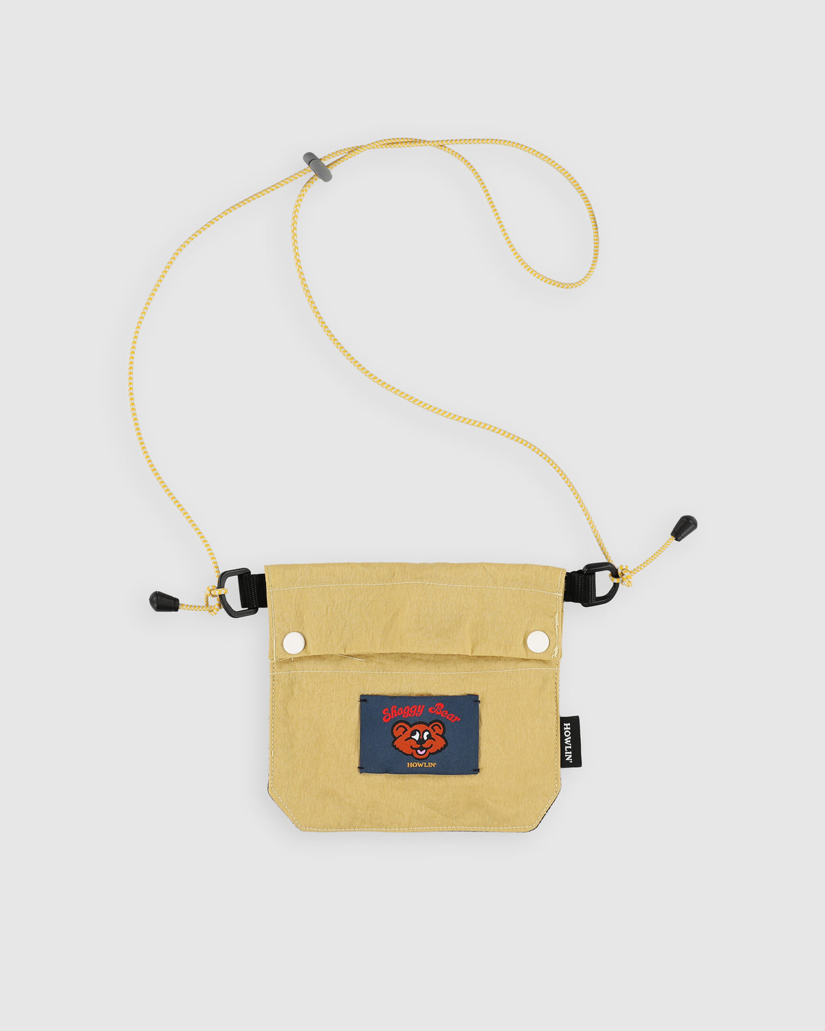 Howlin’ Small Bag - Grungy Japanese Nylon Twill - Yellow