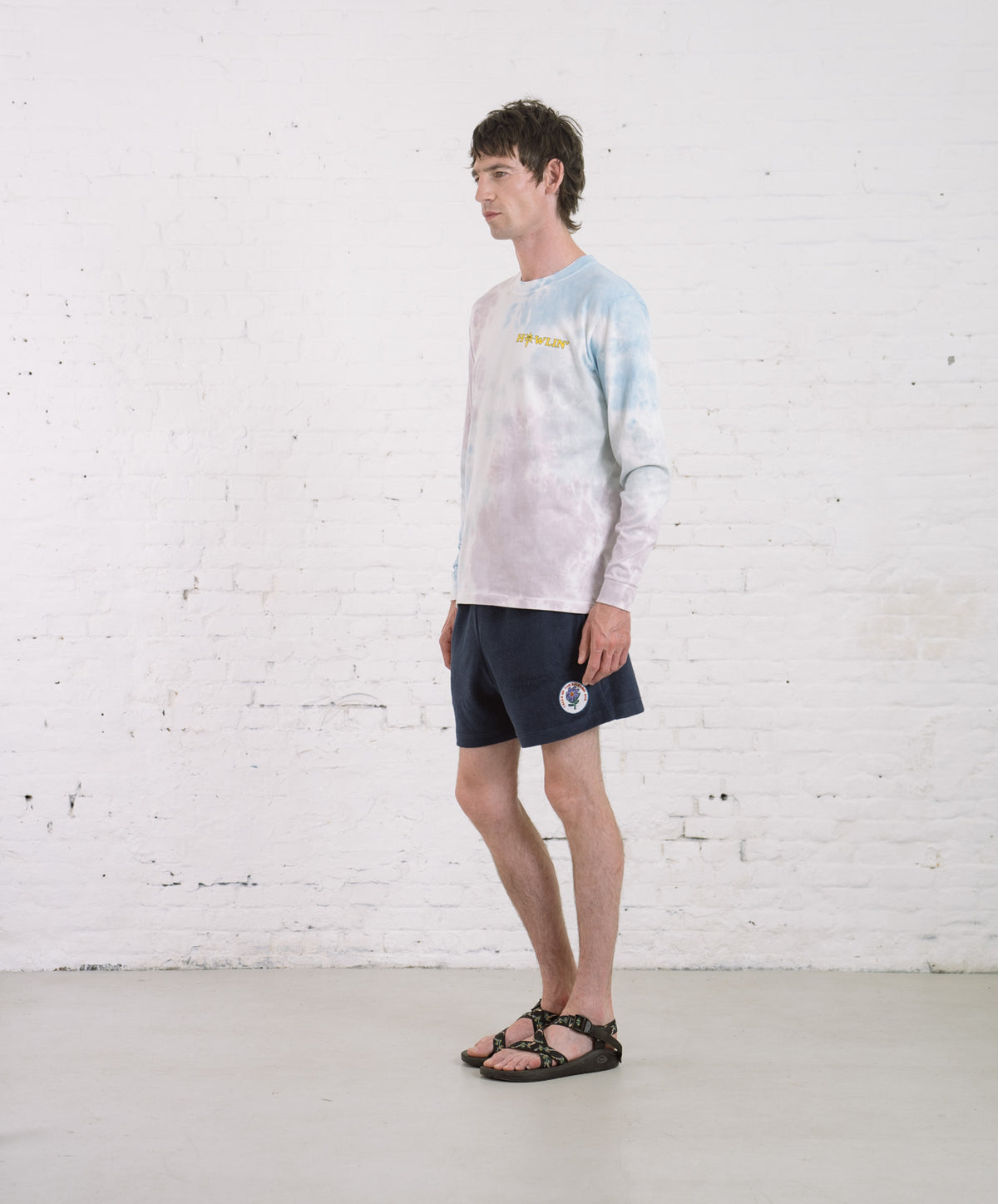 Howlin' Tie Dye T-shirt - Long Sleeve - Summer Mix