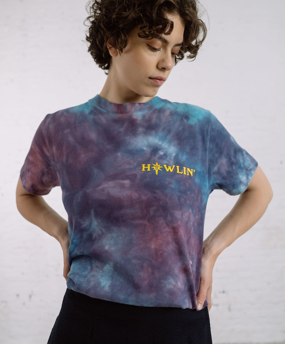Howlin' Tie Dye T-shirt - Short Sleeve - Night Mix (Women)