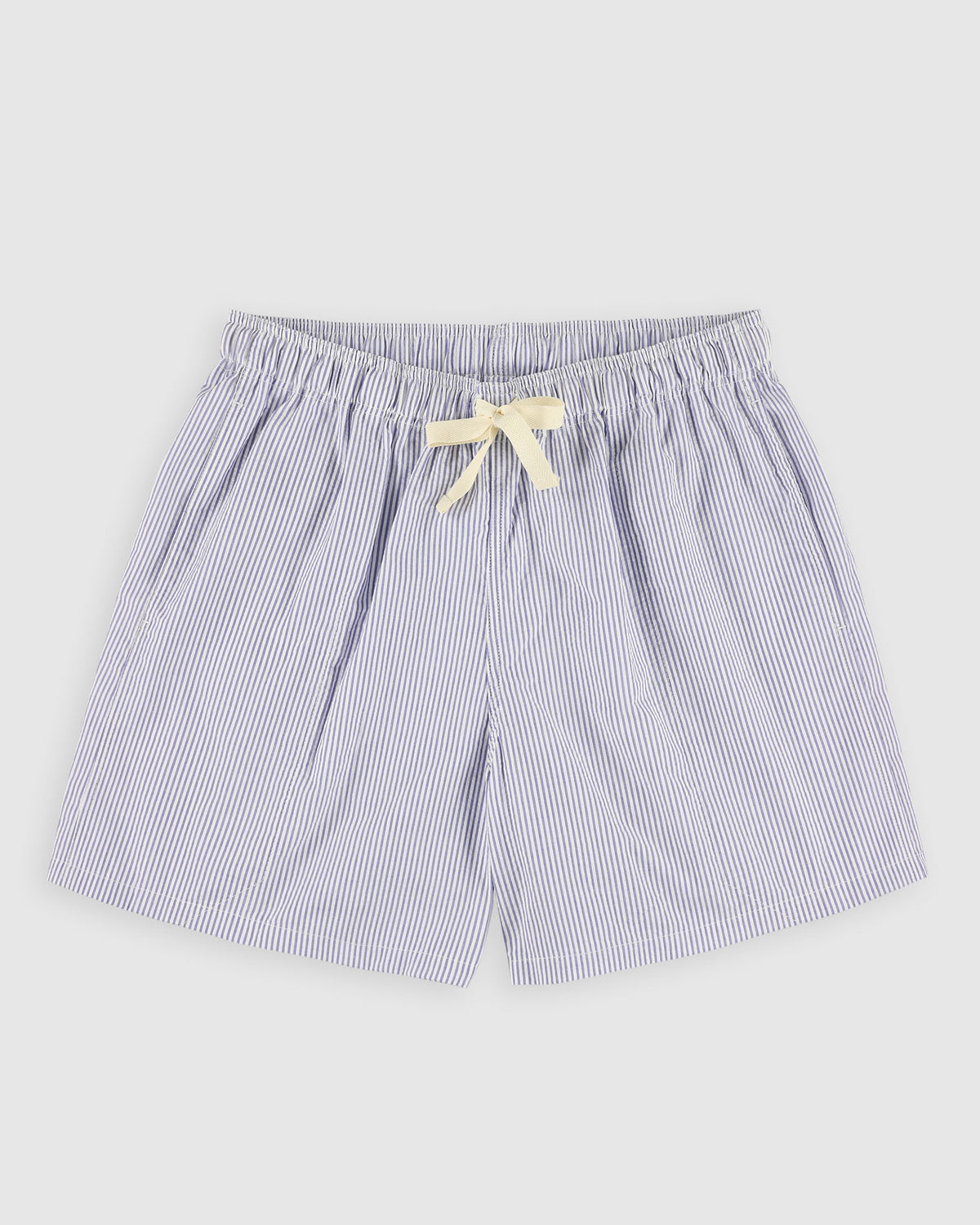 Magic Shorts - Seersucker Stripes - Blue Moon