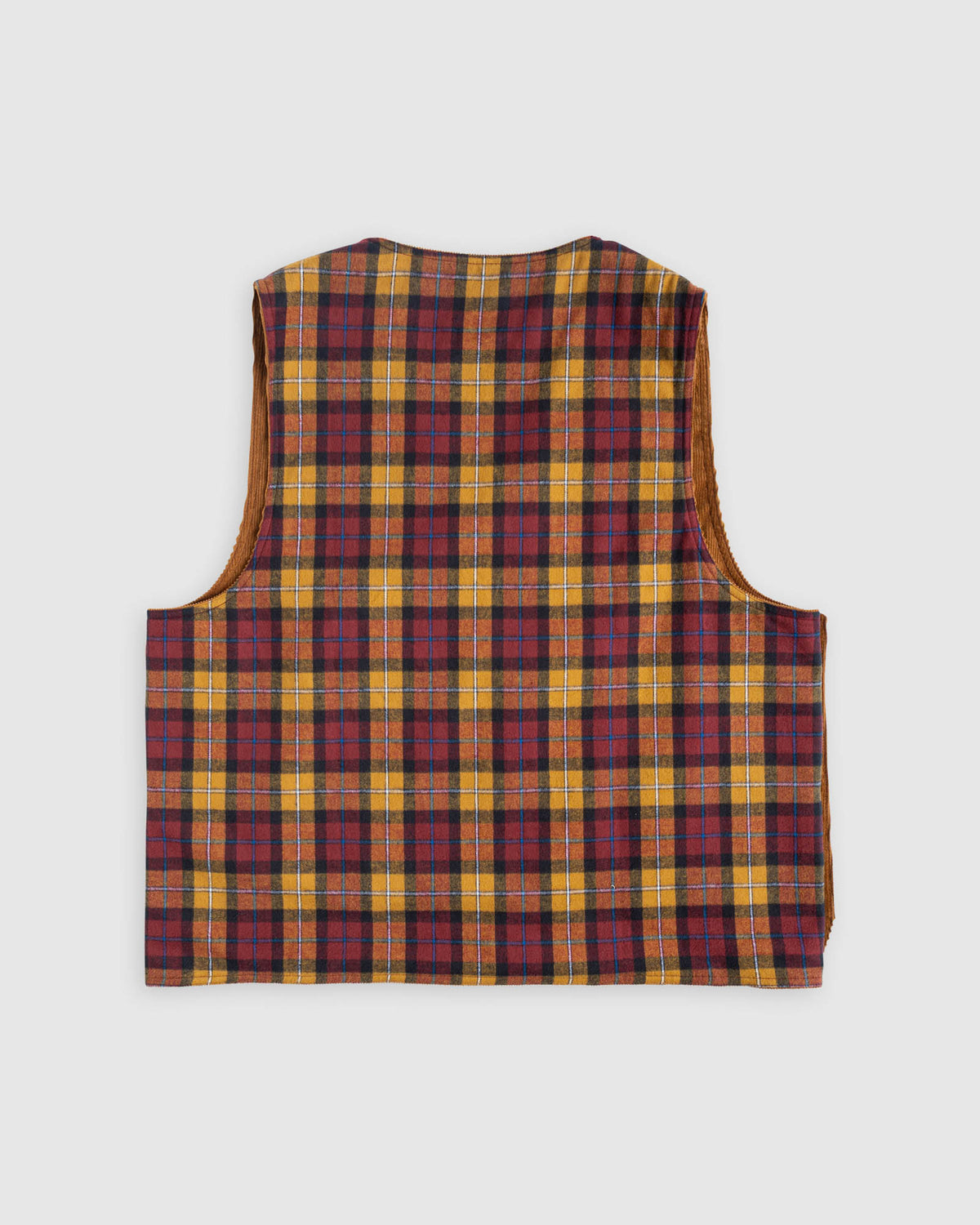 Mutant Disco Vest - Check Twill - Yellowman