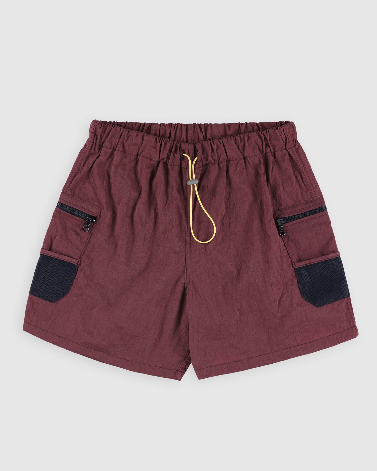 Howlin' Outer Shorts - Grungy Japanese Nylon Twill - Burgundy SS26