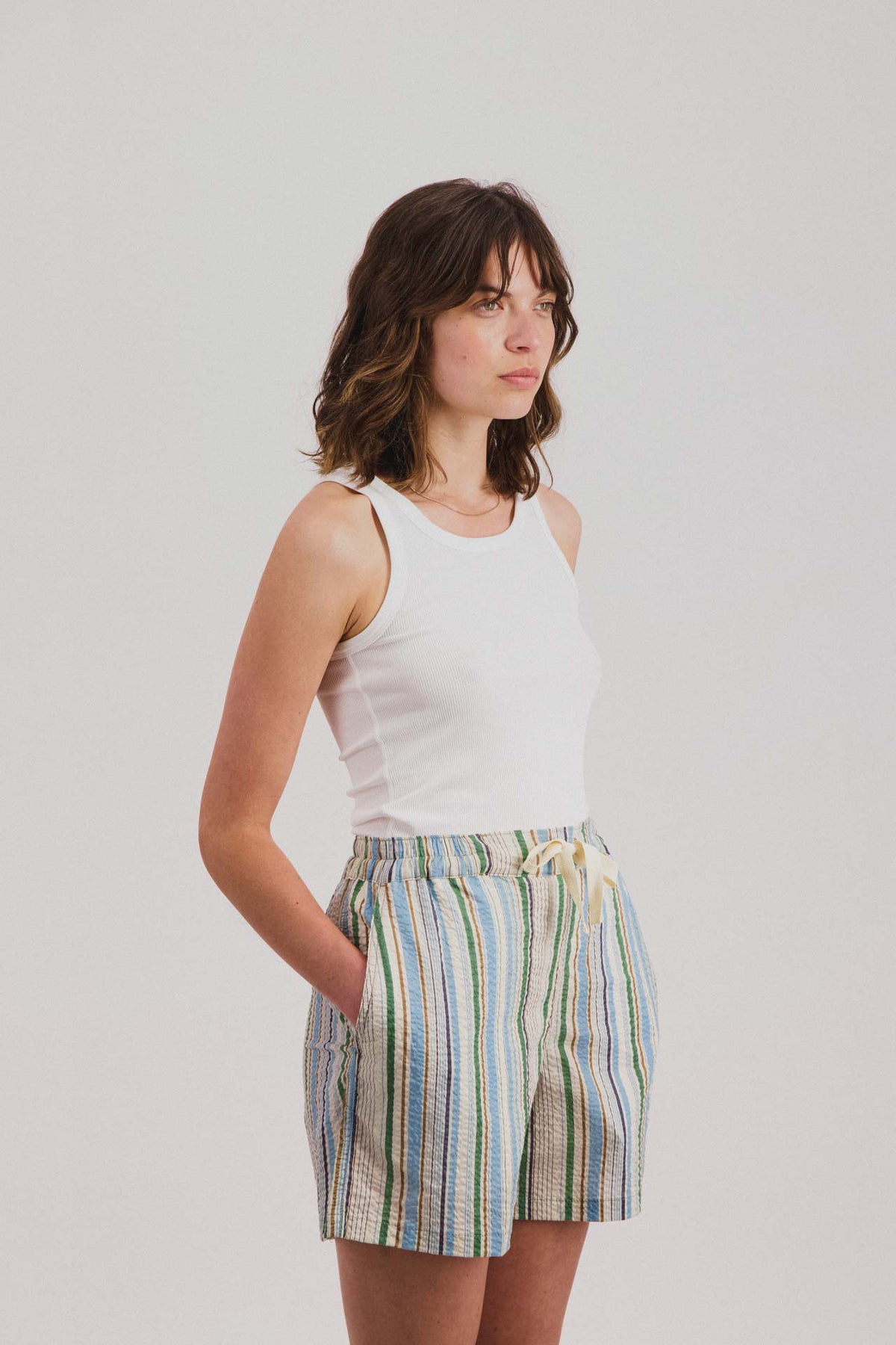 Private Shorts - Fantasy - Tropical Stripes (Women)