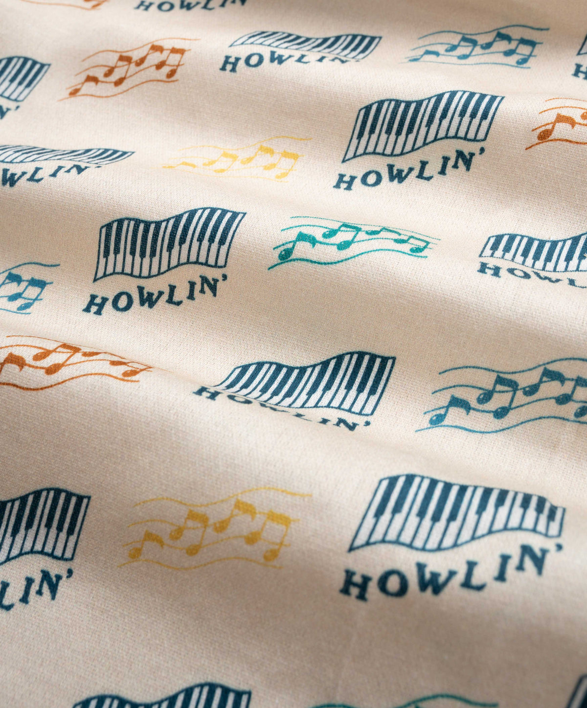 Cocktail D’Amore - Sand Howlin' Piano Hemp Print