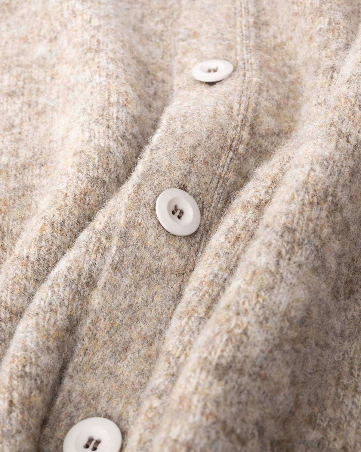 Shaggy Bear Cardigan - Mixed Shrooms