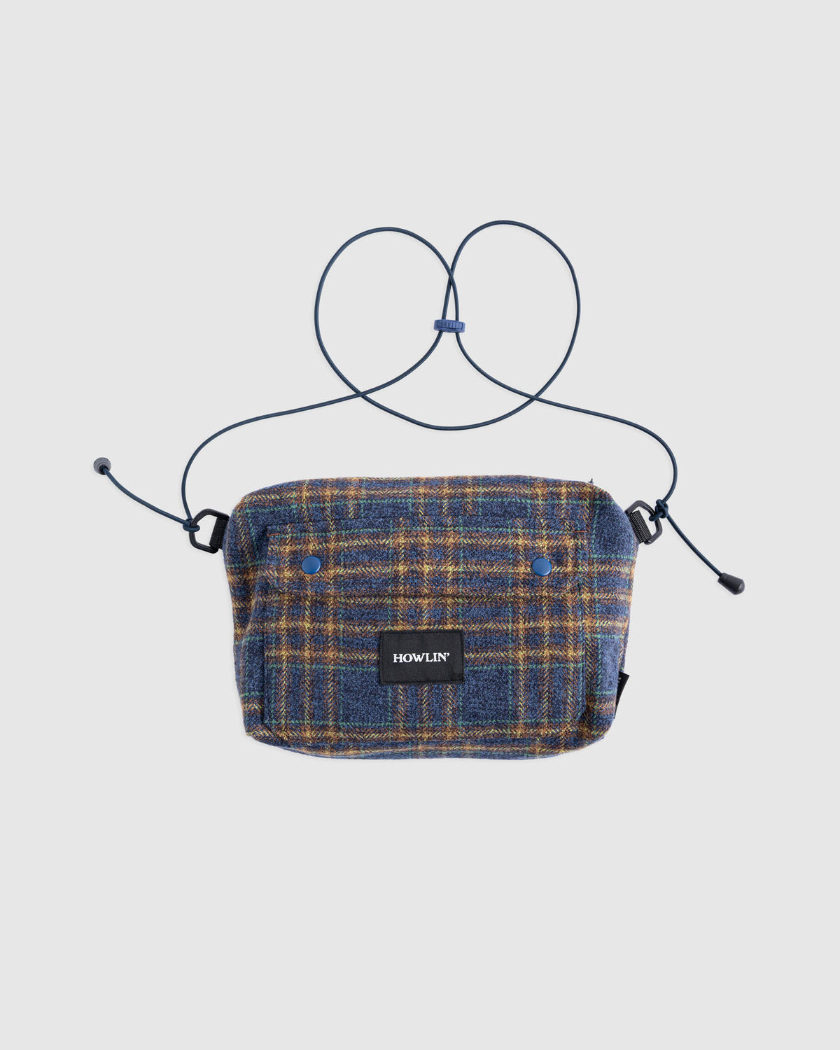 Space Bag - Check - Blue