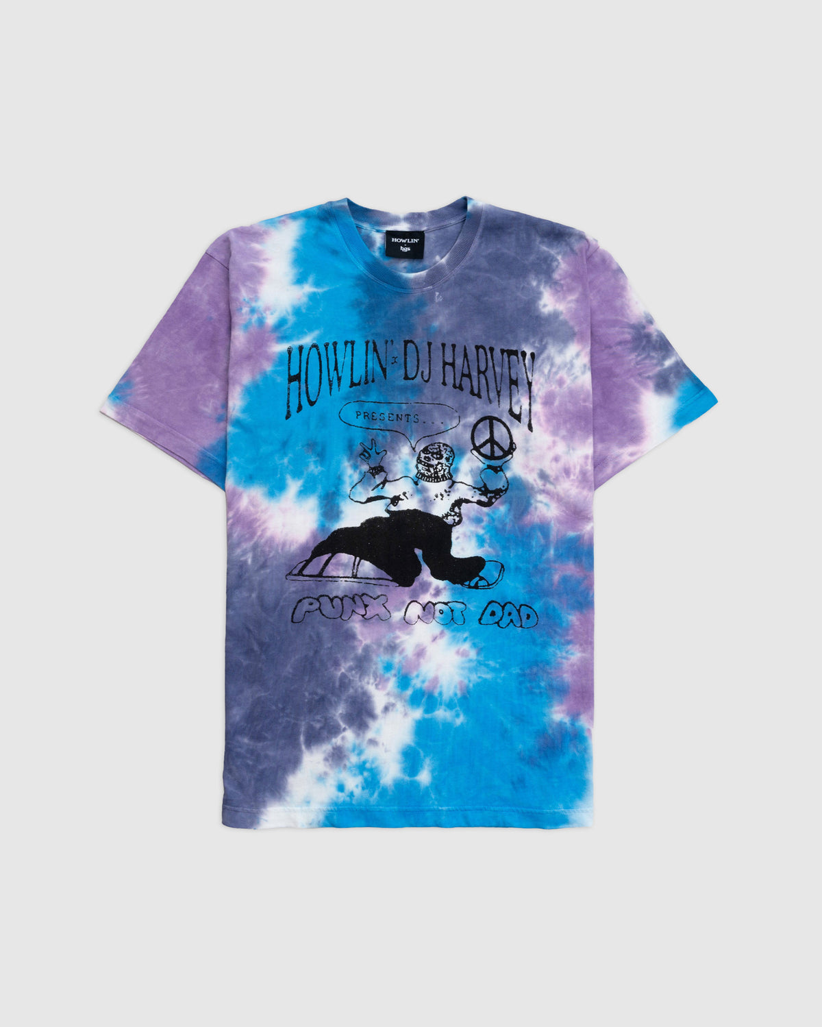 Spray Dyed T-shirt With Logo - Midnight Mix *Ltd