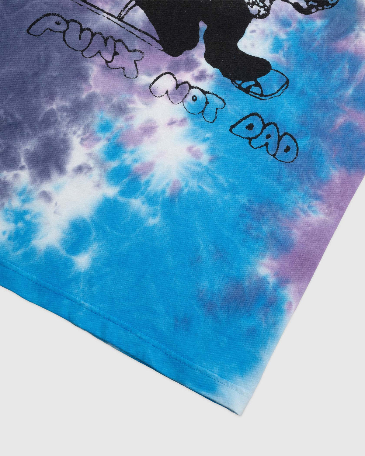 Spray Dyed T-shirt With Logo - Midnight Mix *Ltd
