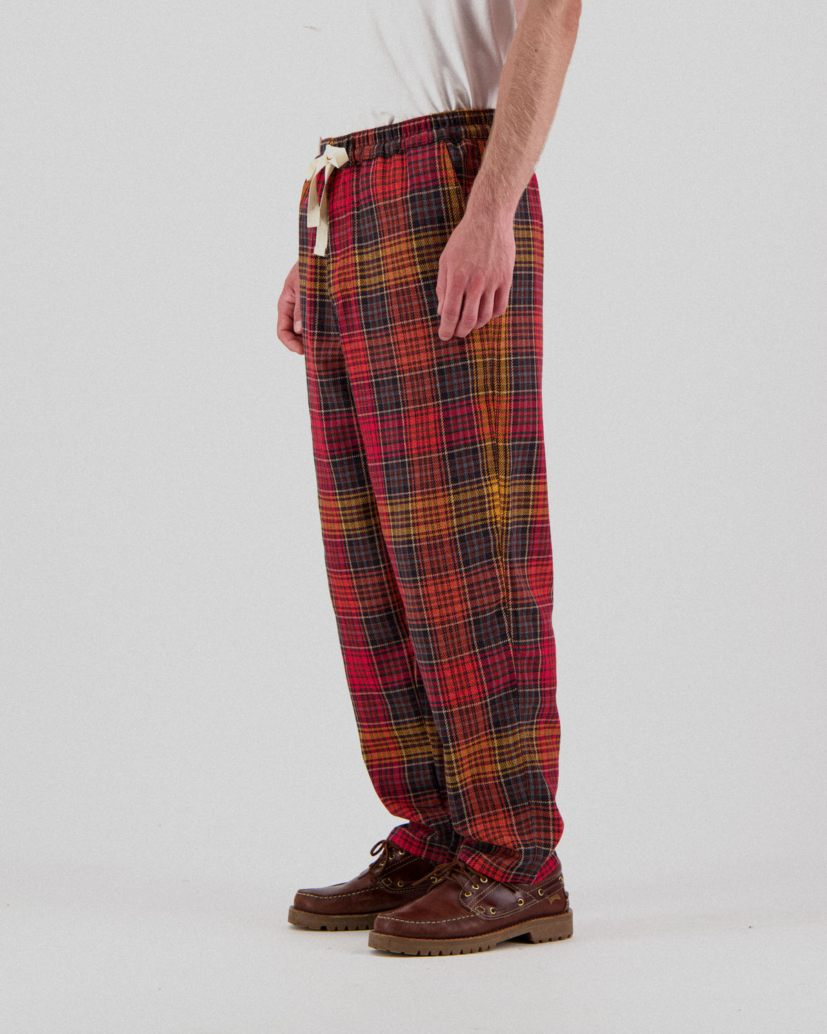 Tropical Pants - Japanese Twill Check - Spaced Up