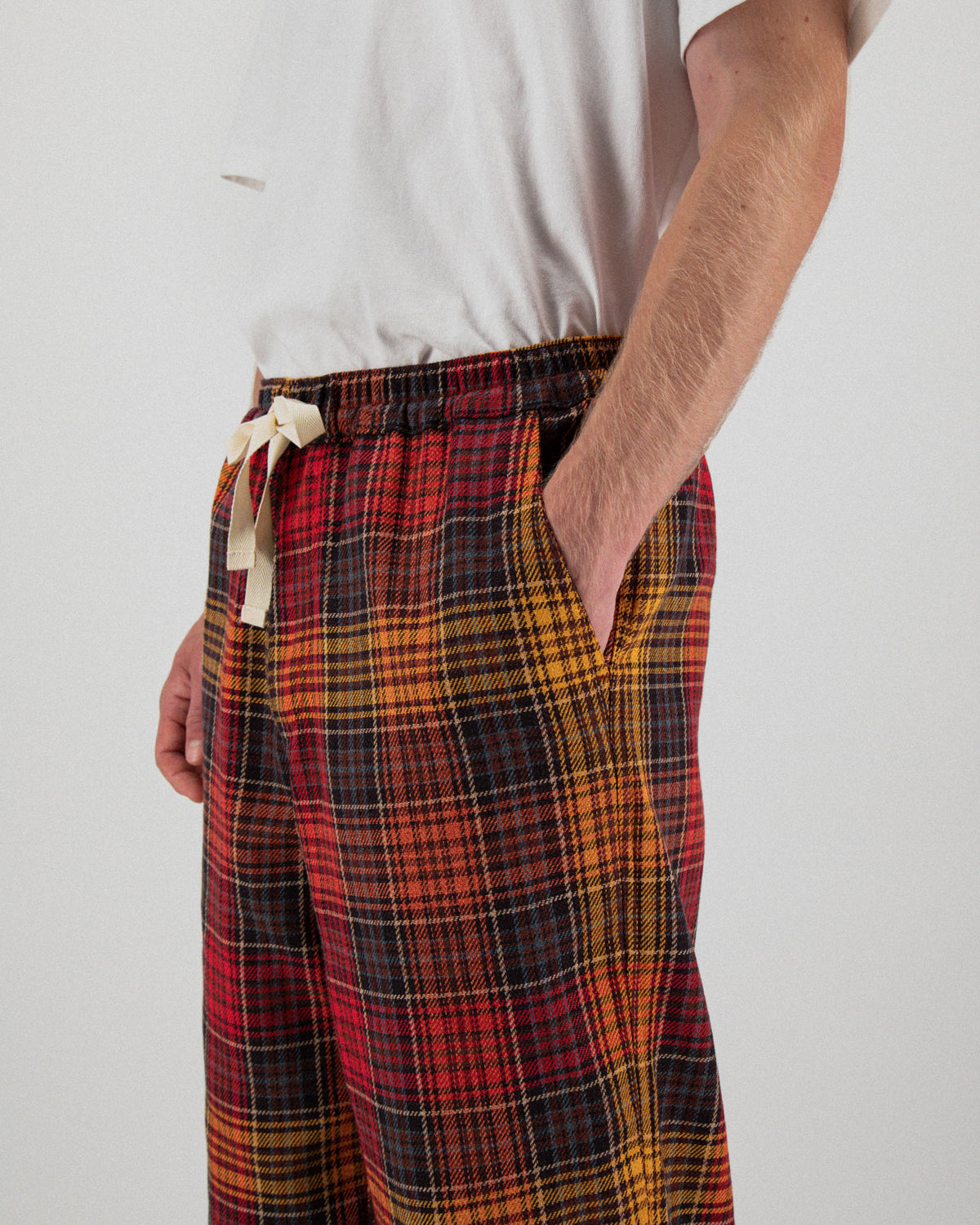 Tropical Pants - Japanese Twill Check - Spaced Up