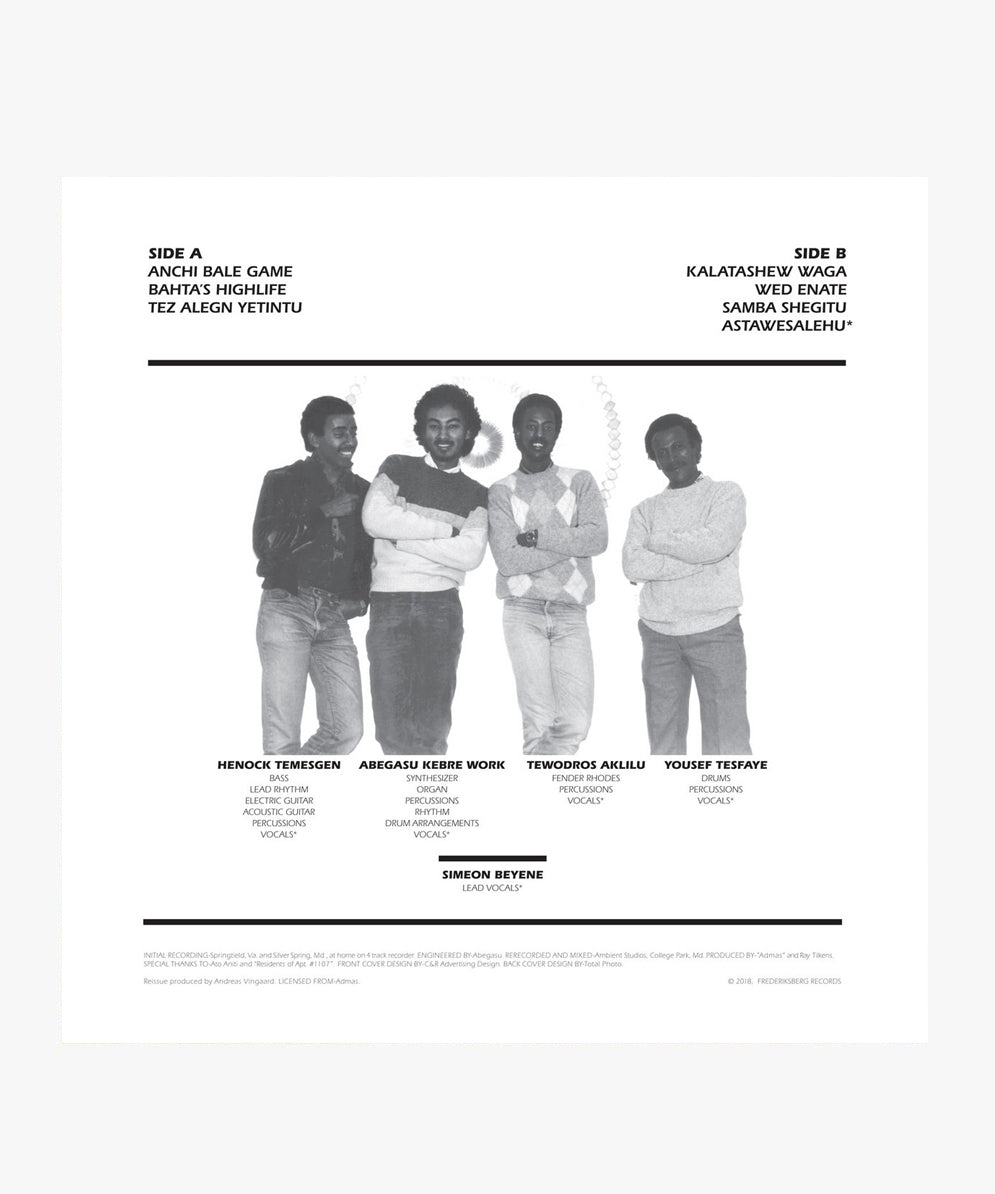 Admas - Sons Of Ethiopia LP